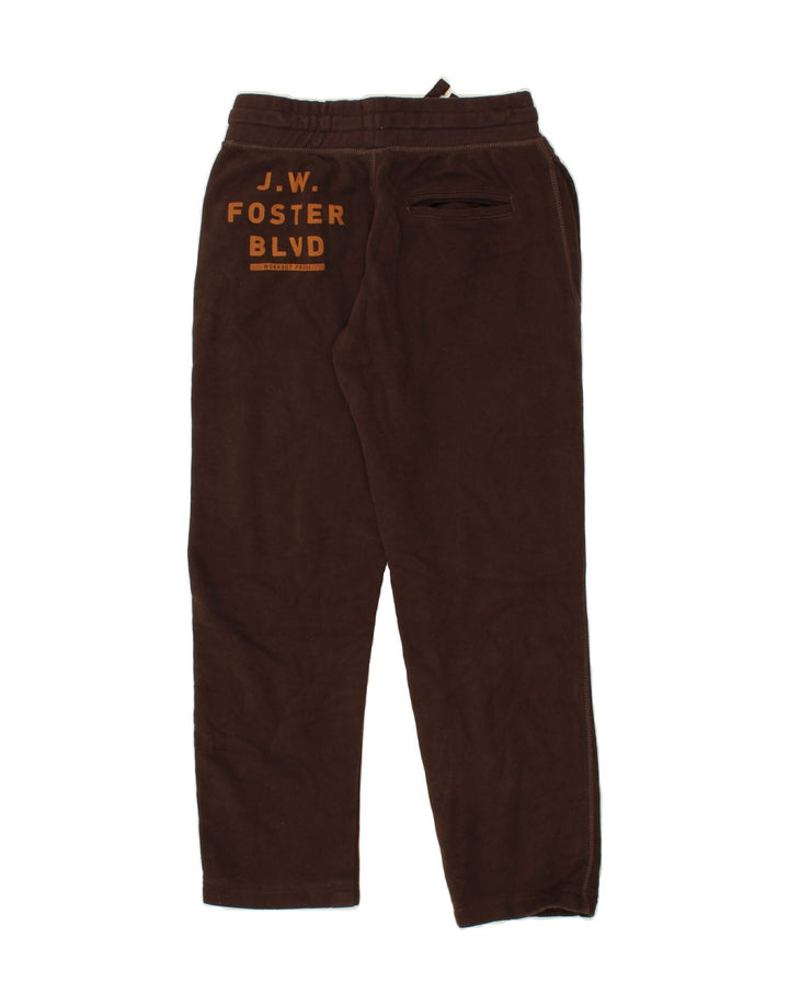 REEBOK Mens Tracksuit Trousers Small Brown Cotton Vintage Reebok and Second-Hand Reebok from Messina Hembry 