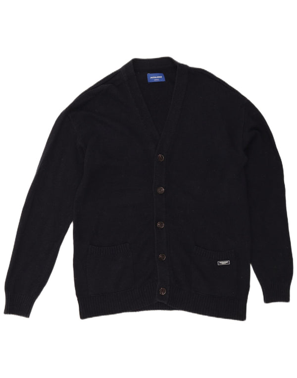 Jack & Jones herre cardigan sweater Medium marineblå bomuld