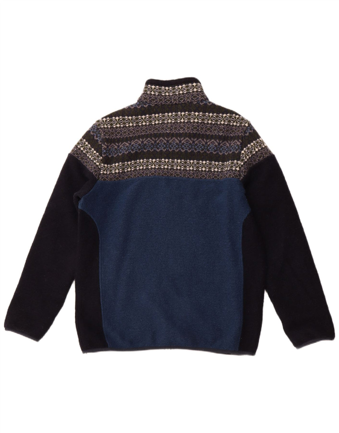 CMP Fleecejakke til mænd EU 54 2XL Blå Colourblock Polyester