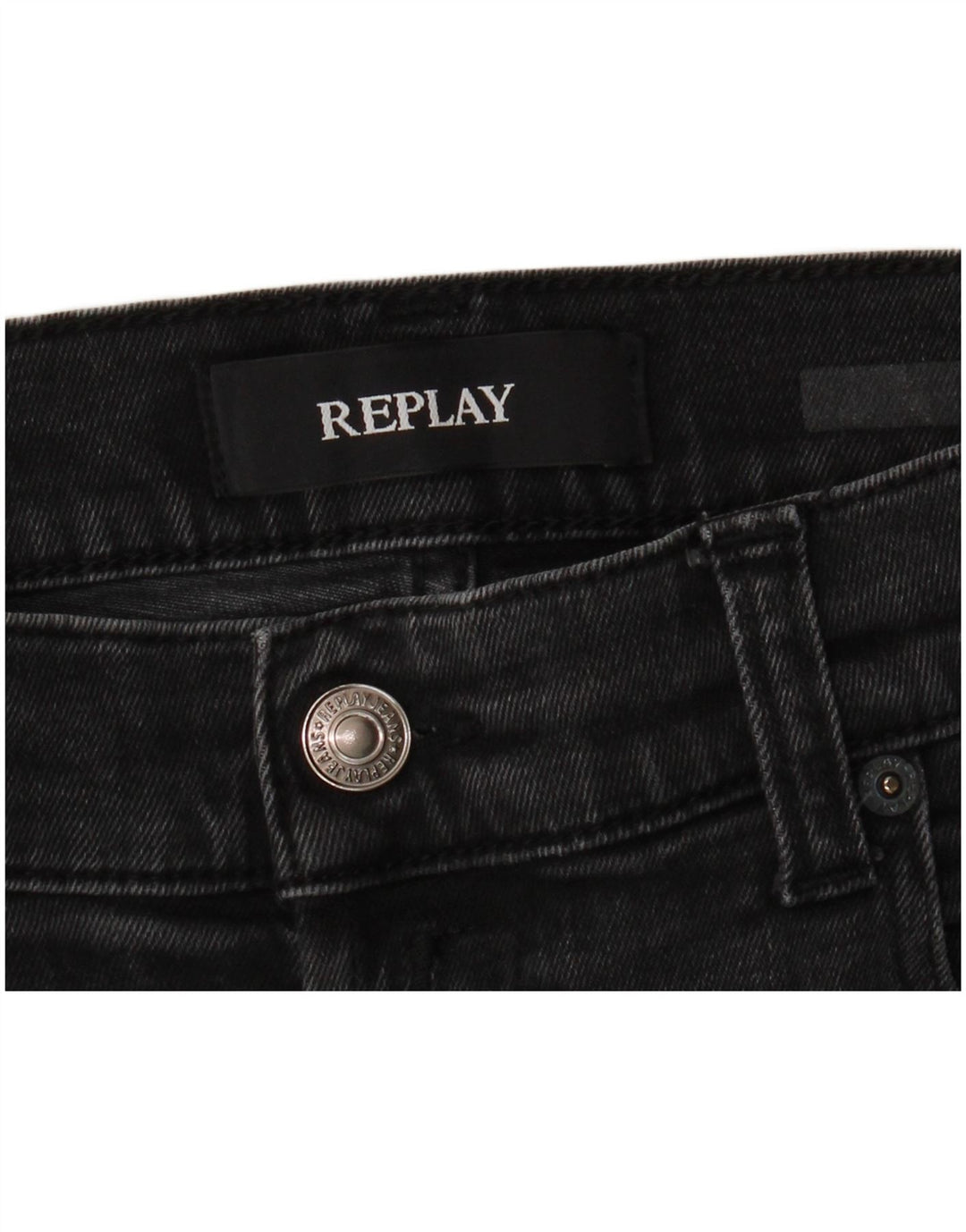 Replay Dame Straight Jeans W32 L28 Grå