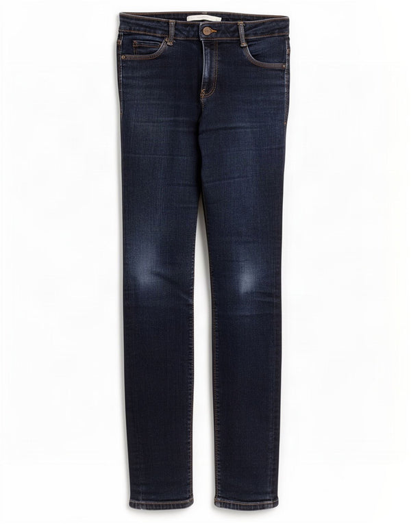 Zara Dame Trafaluc Skinny Jeans EU 38 Small W28 L30 Marineblå Bomuld
