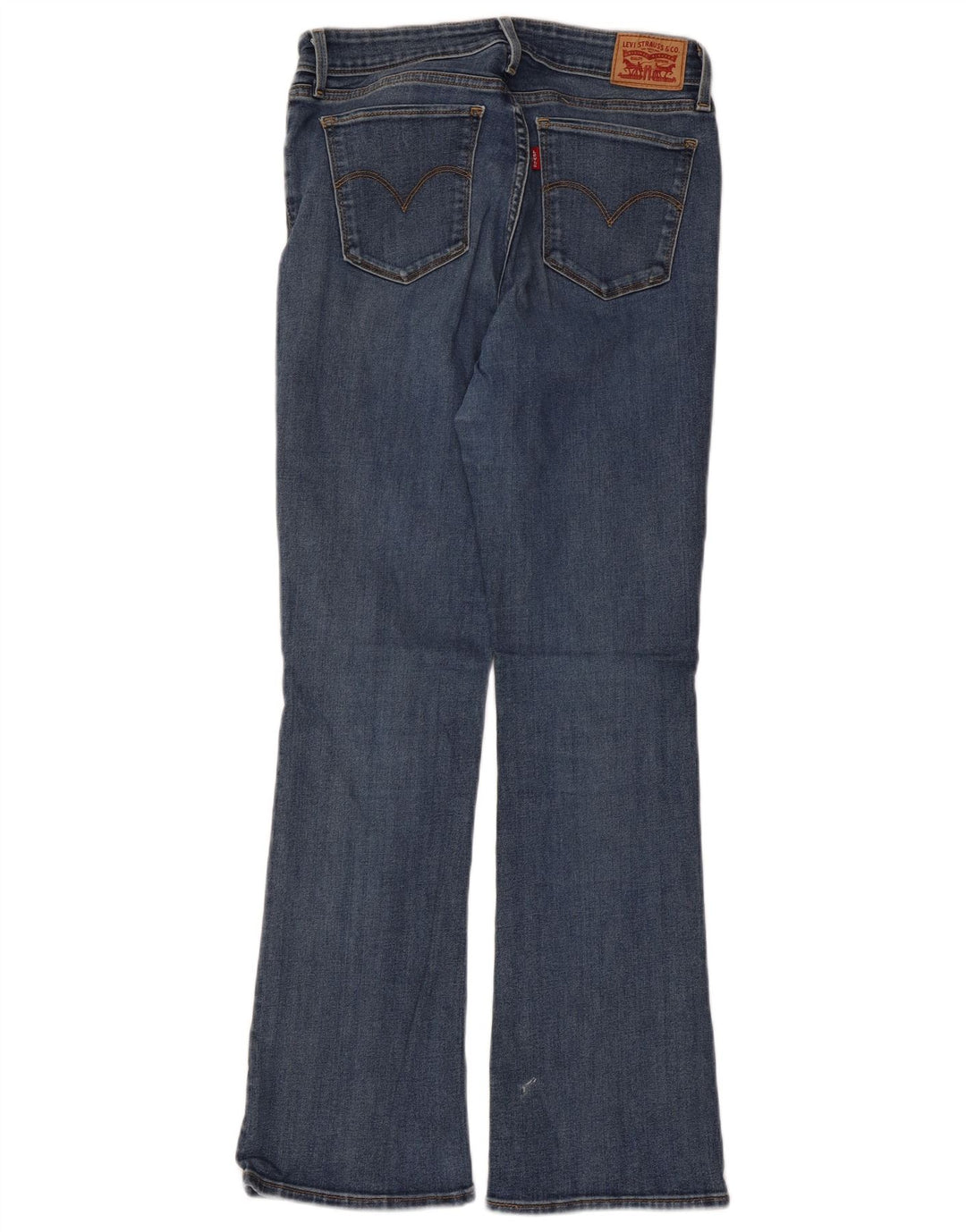 Levi's Dame 715 Bootcut Jeans W30 L30 Blå Bomuld