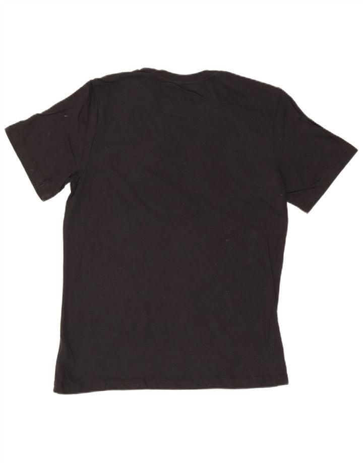 Nike Herre grafisk T-shirt Top Medium Sort Bomuld