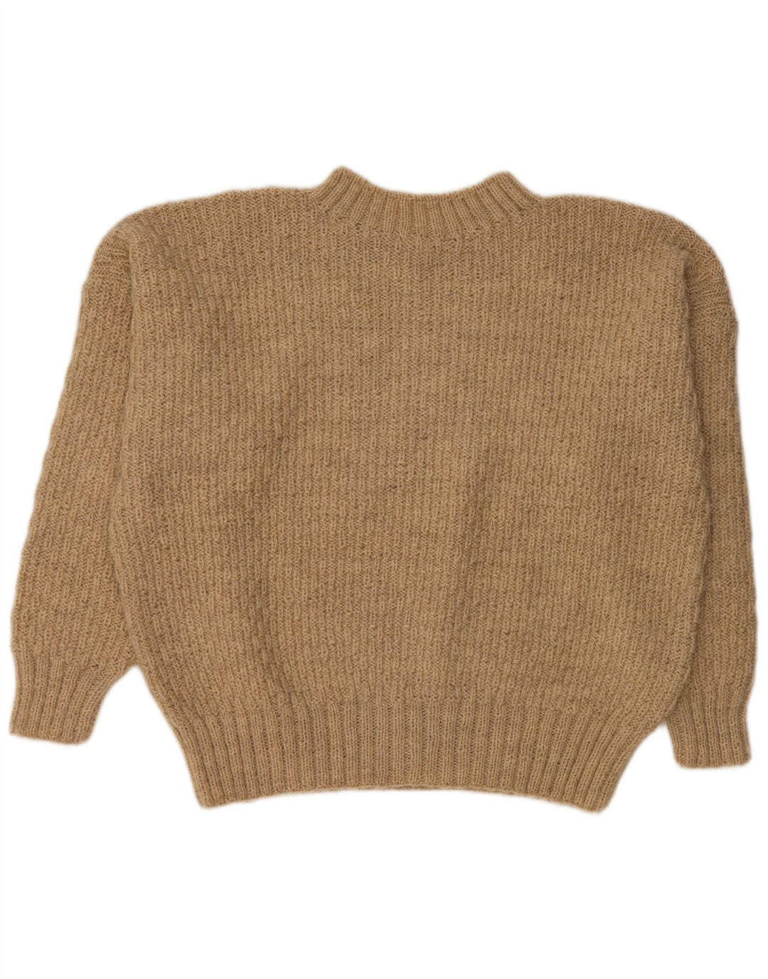 VINTAGE Herre sweater med rund hals XL Beige