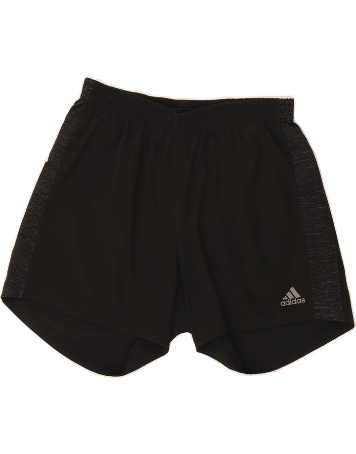 ADIDAS Mens Climalite Sport Shorts Medium Black Vintage Adidas and Second-Hand Adidas from Messina Hembry 