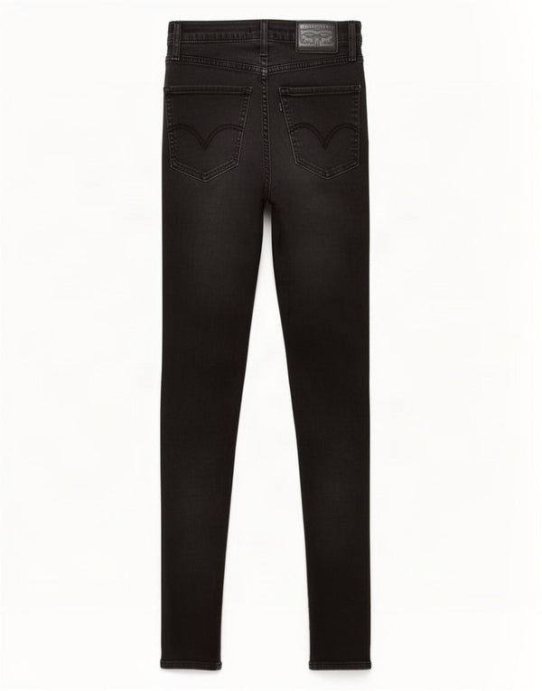 Levi's Kvinder Mile High Super Skinny Jeans W25 L29 Grå Bomuld