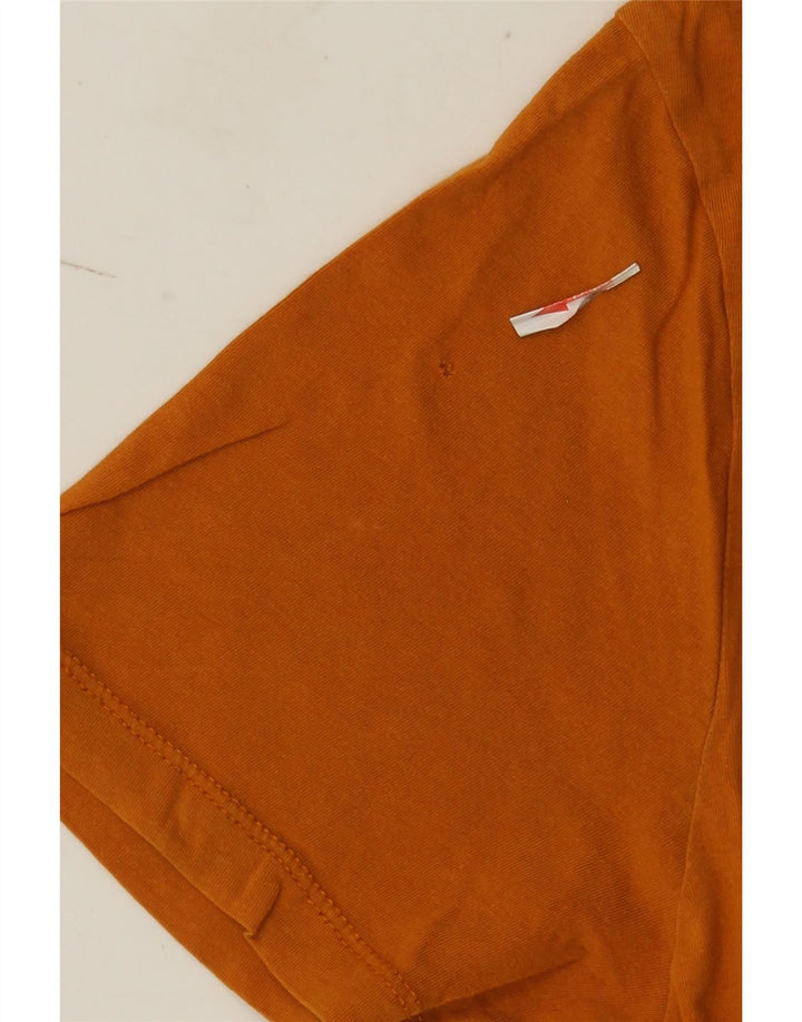 Napapijri Herre grafisk T-shirt top lille orange bomuld