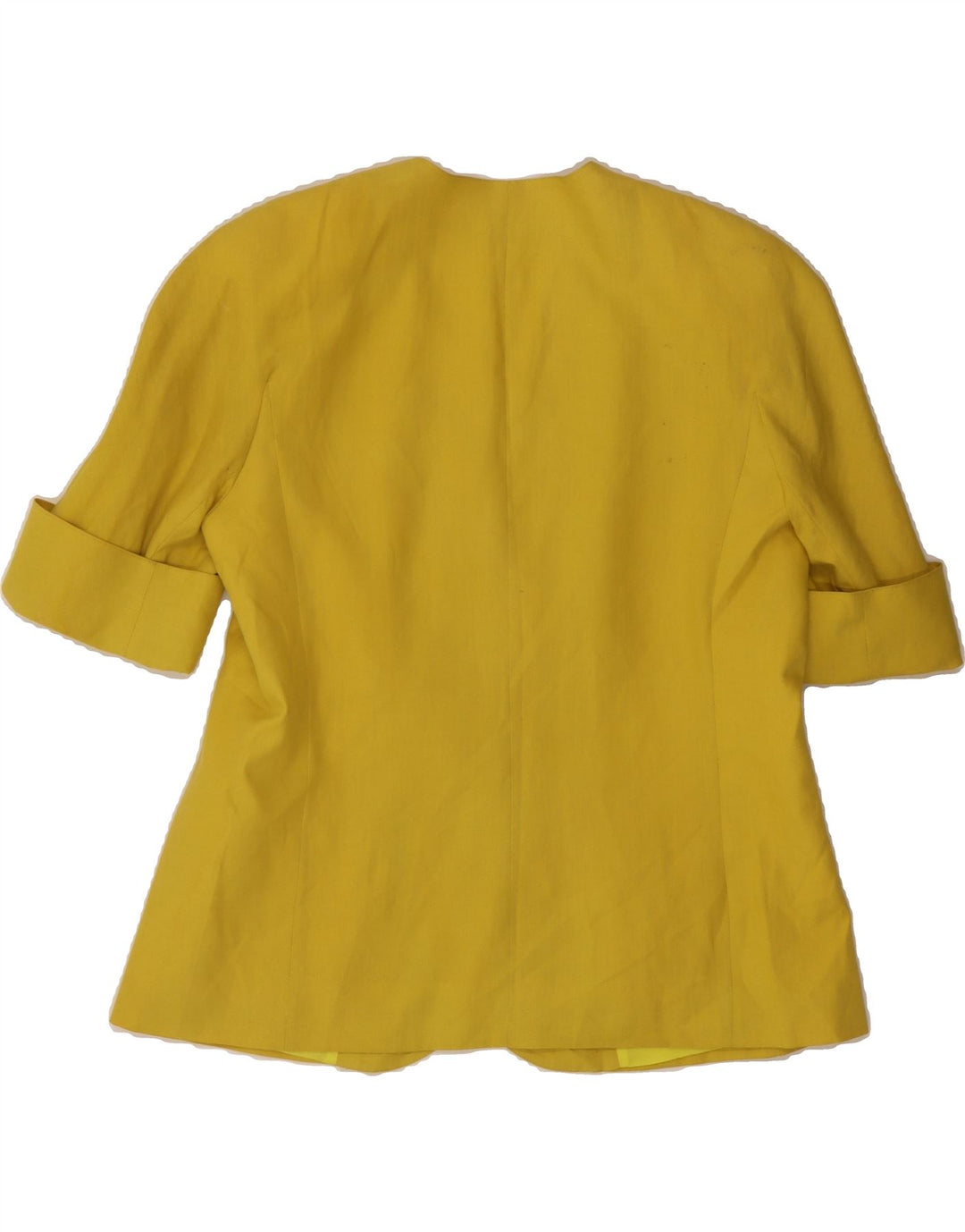 PERSONA Womens Short Sleeve 2 Piece Skirt Set Size 21 Medium W32 Yellow Vintage Persona and Second-Hand Persona from Messina Hembry 