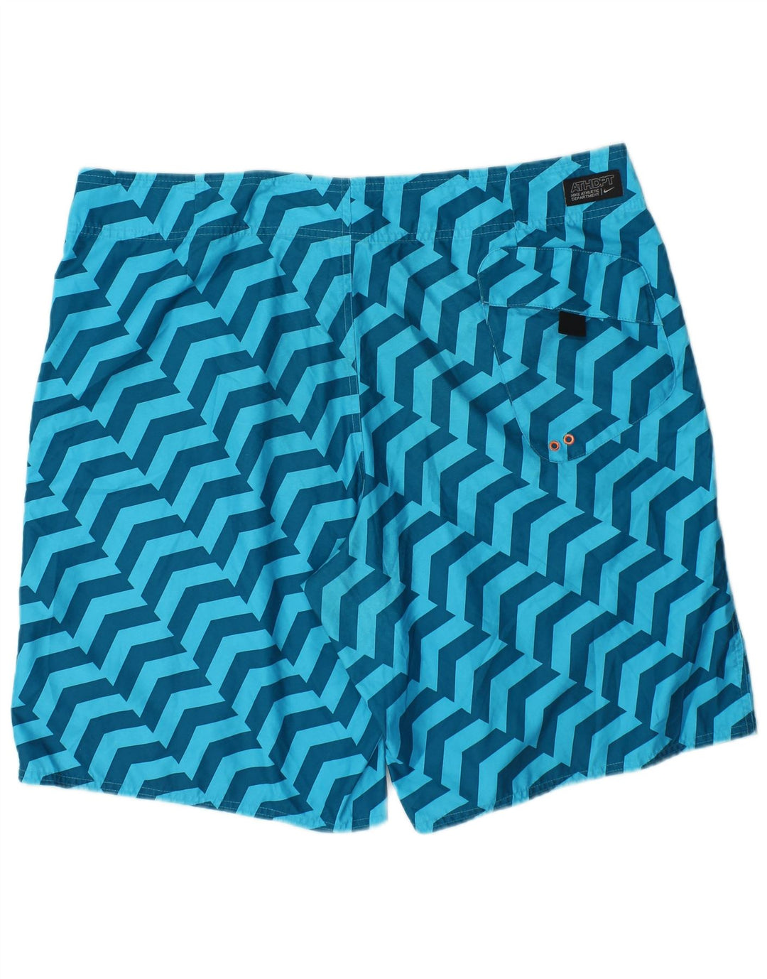 ADIDAS Badeshorts til mænd XL Blå Geometrisk Polyester
