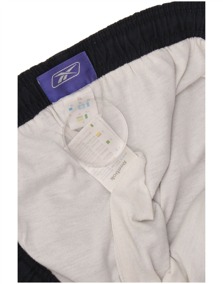 Reebok Herre træningsdragt Bukser Joggers XL Navy Blue Polyester
