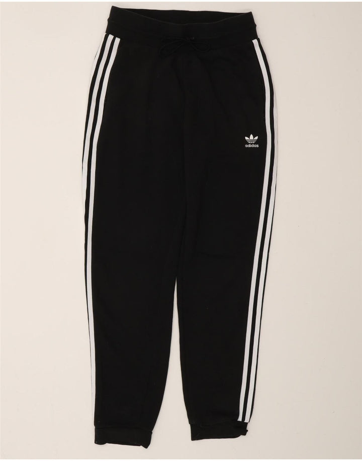 ADIDAS træningsdragt til kvinder Joggers UK 10 Small Black Bomuld