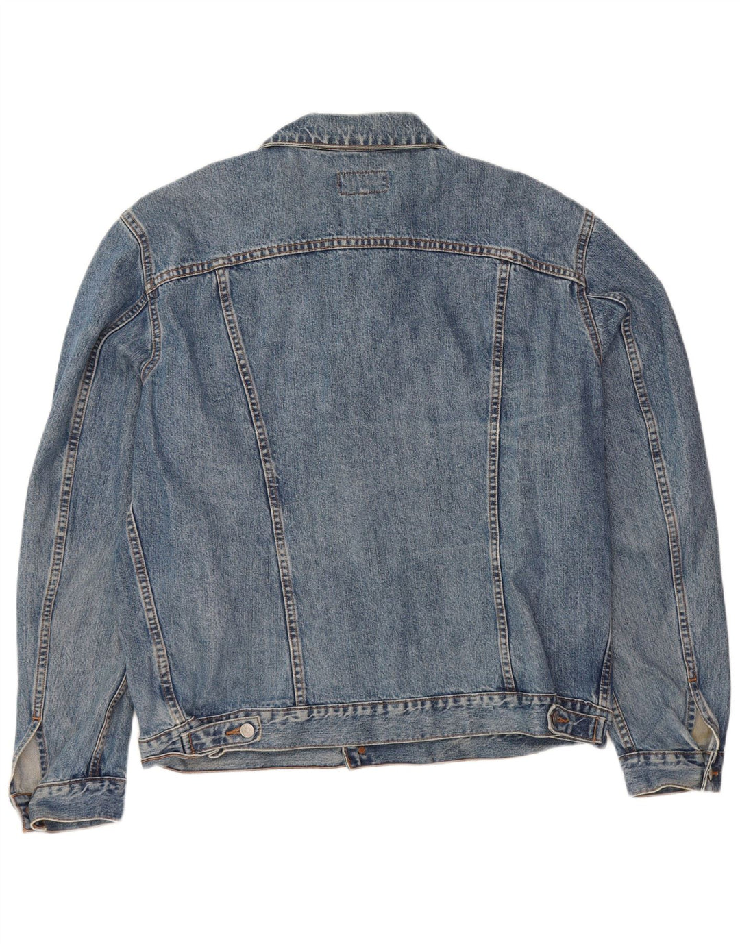 Carrera Herre denimjakke UK 44 2XL Blå Bomuld