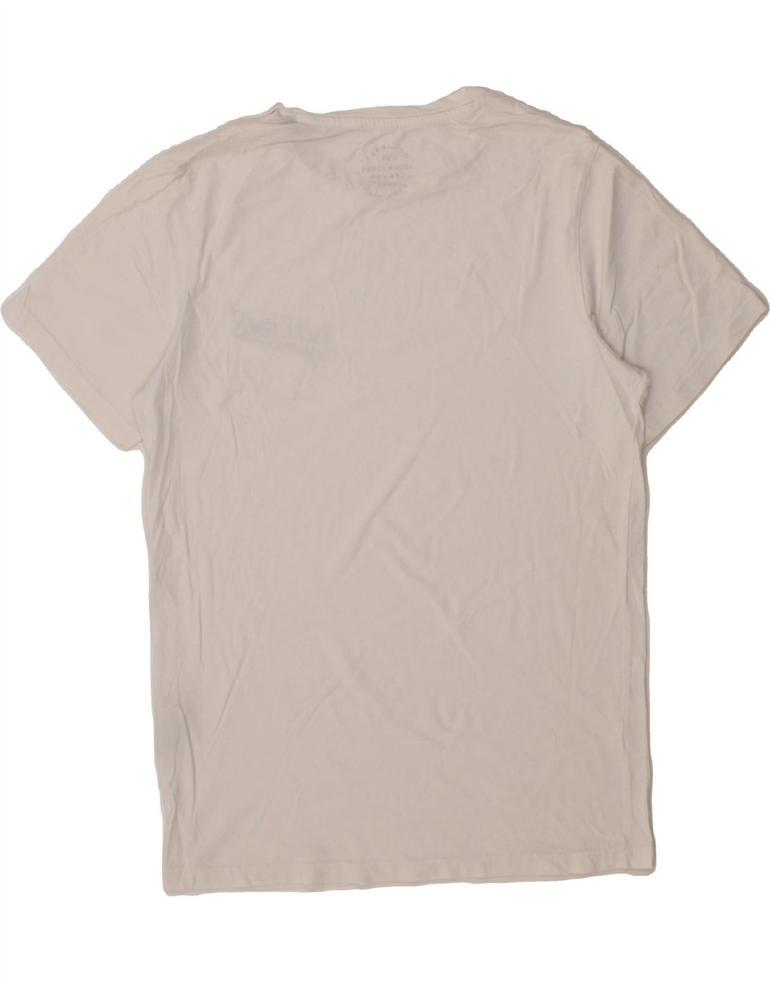 JACK & JONES Mens T-Shirt Top Small White Cotton Vintage Jack & Jones and Second-Hand Jack & Jones from Messina Hembry 
