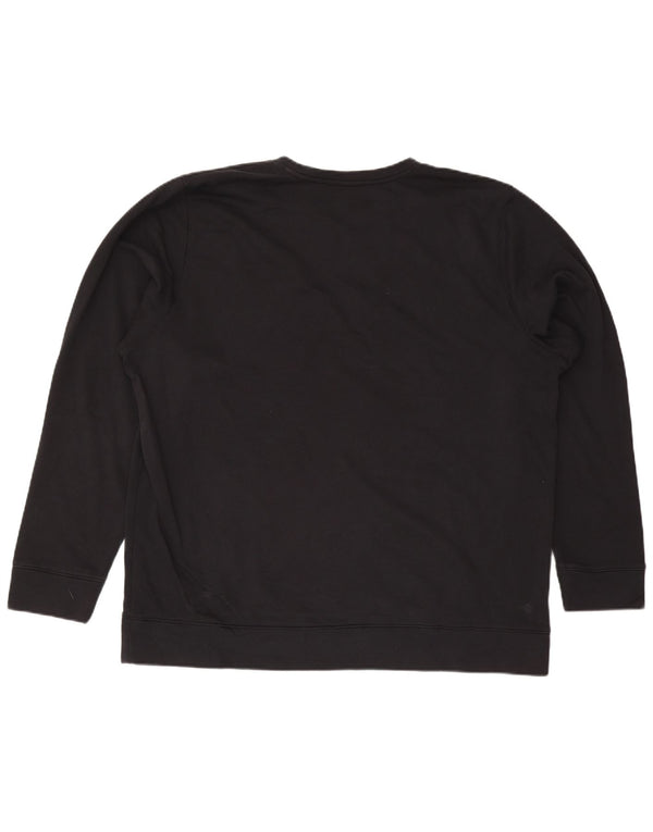 Under Armour Mens Sweatshirt Jumper 2XL Black