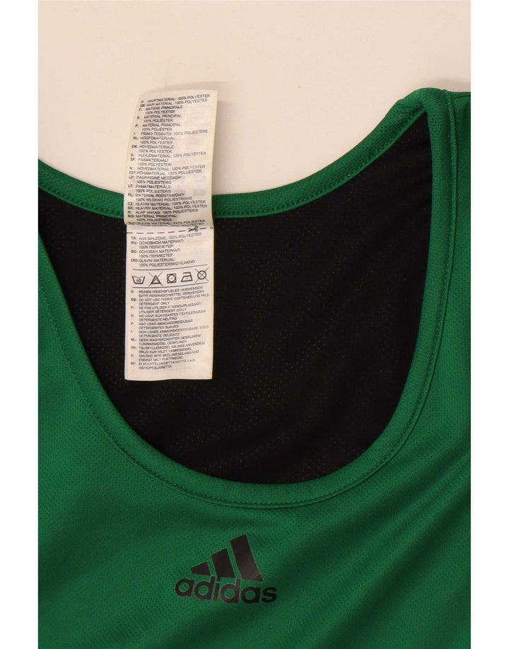 Adidas Herrevest Top Lille Grøn Polyester