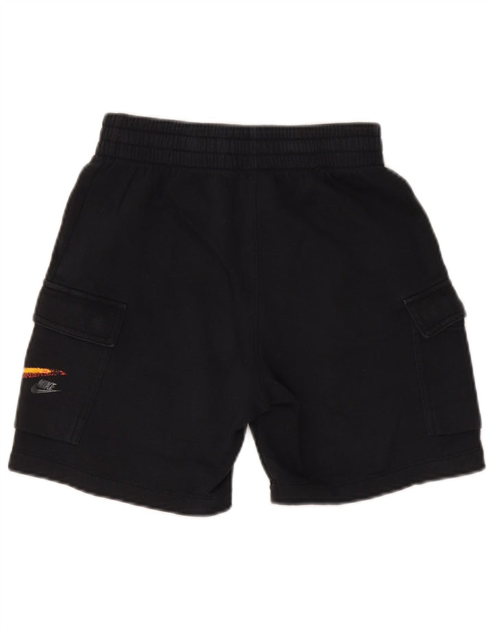 NIKE Sportsshorts til drenge 10-11 år Medium sort bomuld