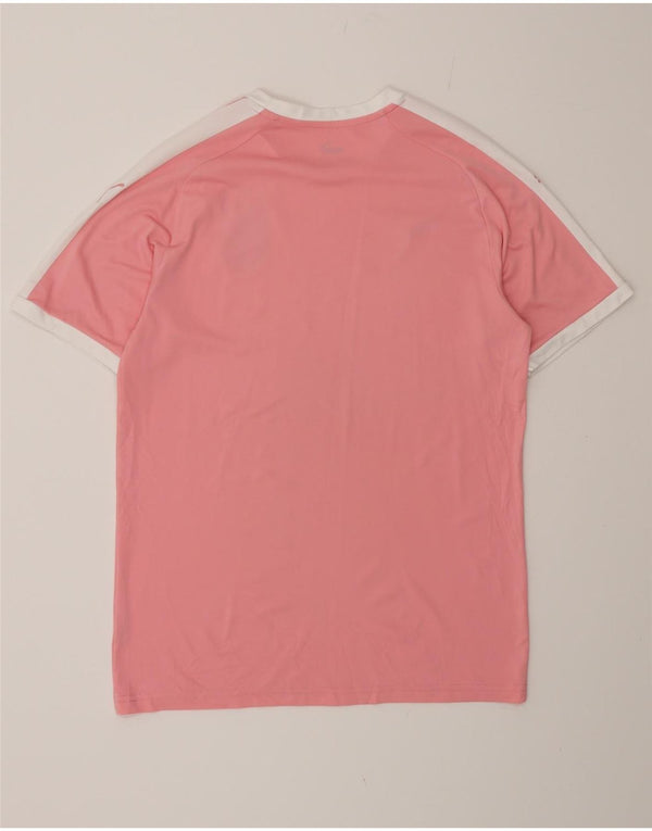 Puma Girls Italia T-Shirt Top 15-16 år Pink Colourblock