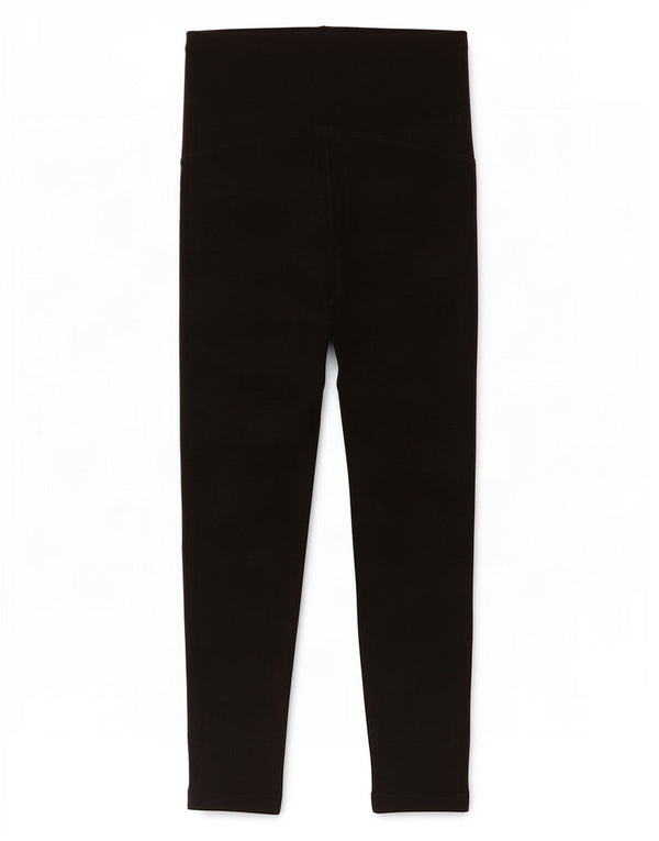 Adidas Dame Leggings UK 12/14 Medium Sort Bomuld