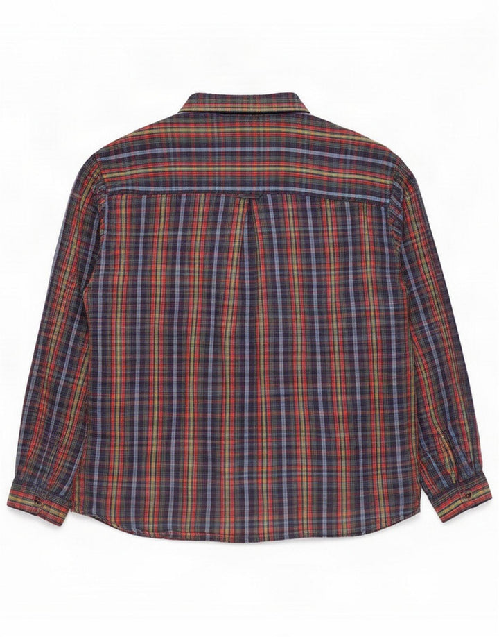 Panhandle Slim Mens Rough Stock Shirt XL Multicoloured Plaid