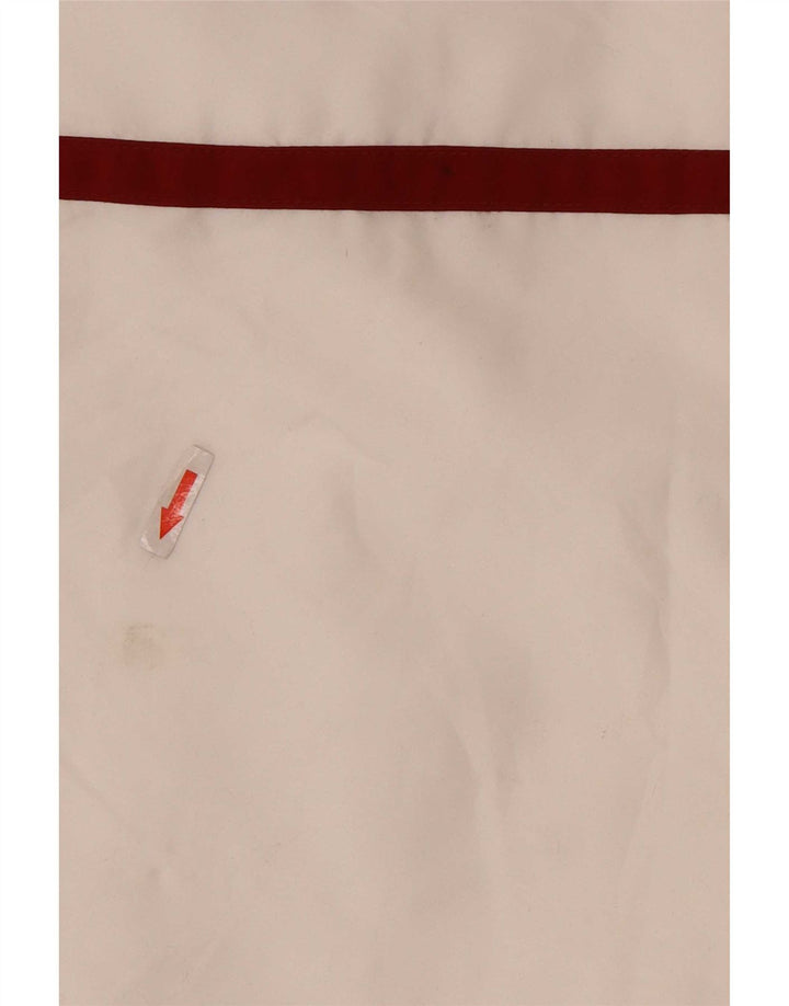 Reebok Herre Pullover træningsdragt Topjakke UK 40 Medium White Colourblock
