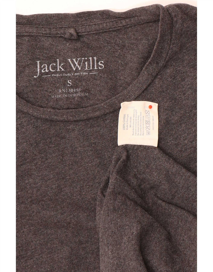 Jack Wills herre T-shirt top lille grå bomuld