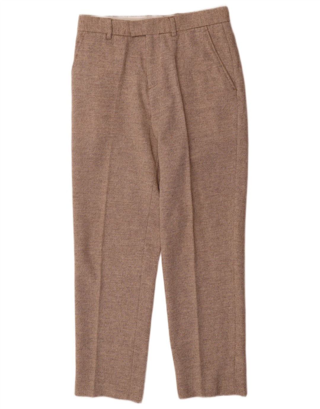 Zara lige jakkesæt til kvinder Small W28 L29 Beige