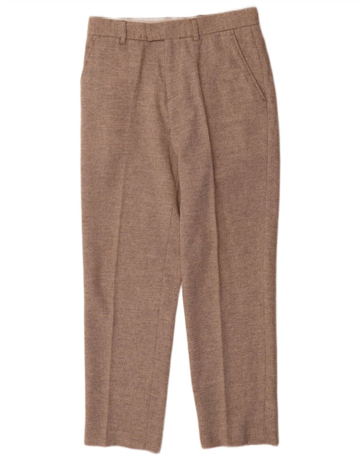 Zara lige jakkesæt til kvinder Small W28 L29 Beige