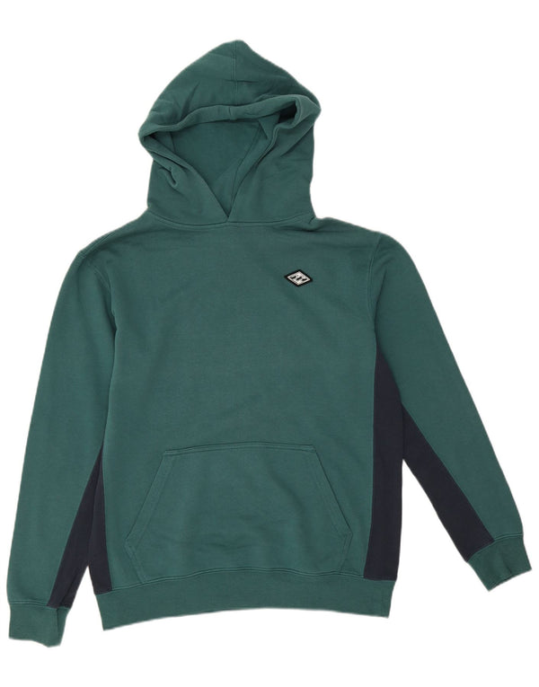 Billabong Dame Hættetrøje DK 14 Stor Grøn Colourblock Bomuld