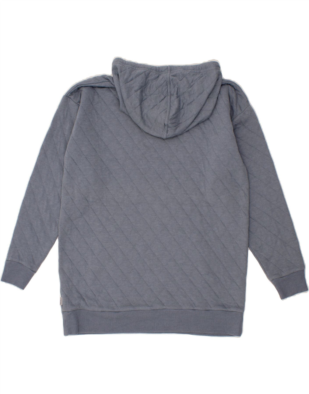 EDDIE BAUER Womens Oversized Hoodie Jumper UK 10 Small Blue Cotton Vintage Eddie Bauer and Second-Hand Eddie Bauer from Messina Hembry 