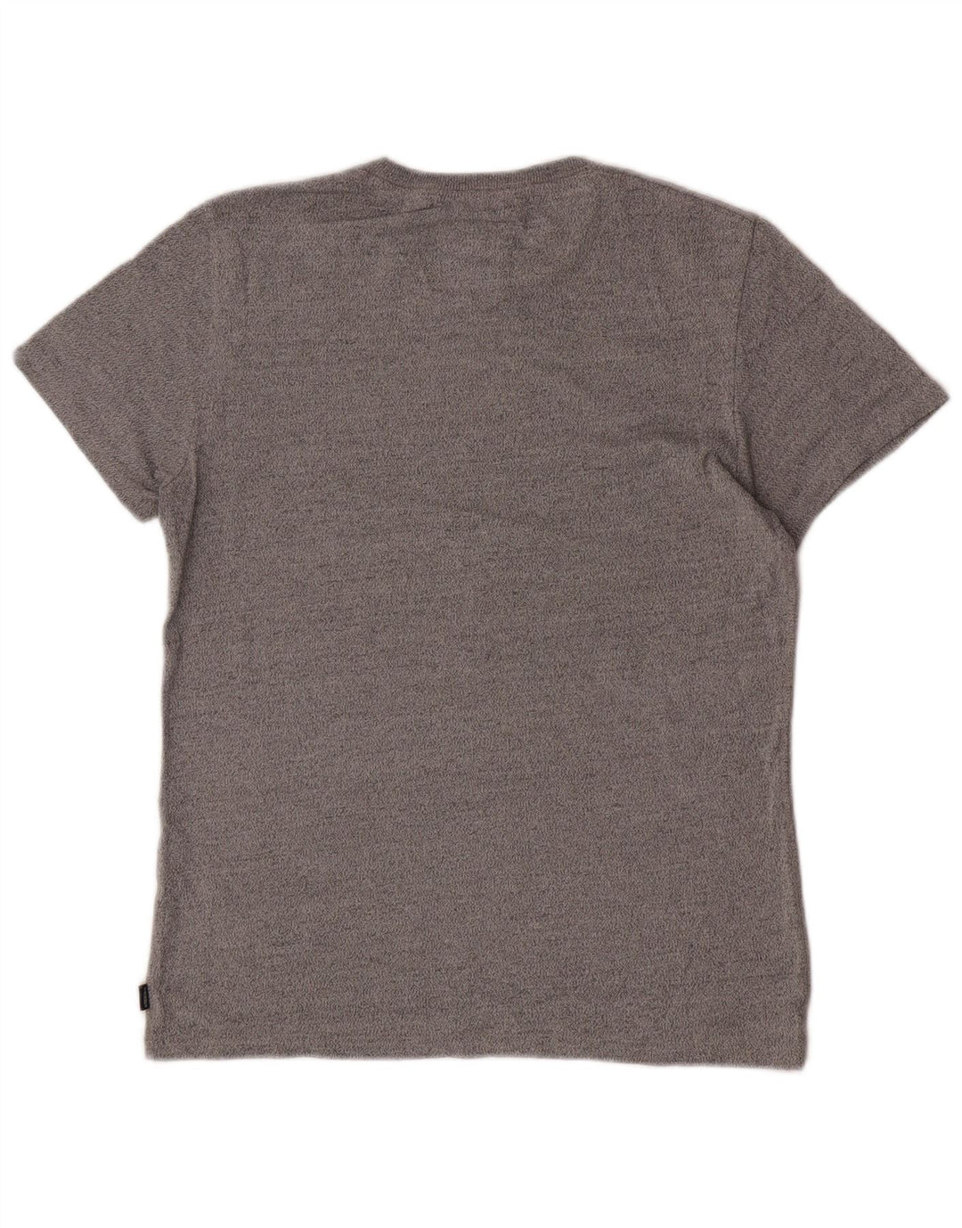 Superdry Grafisk T-shirt top til mænd, stor grå bomuld