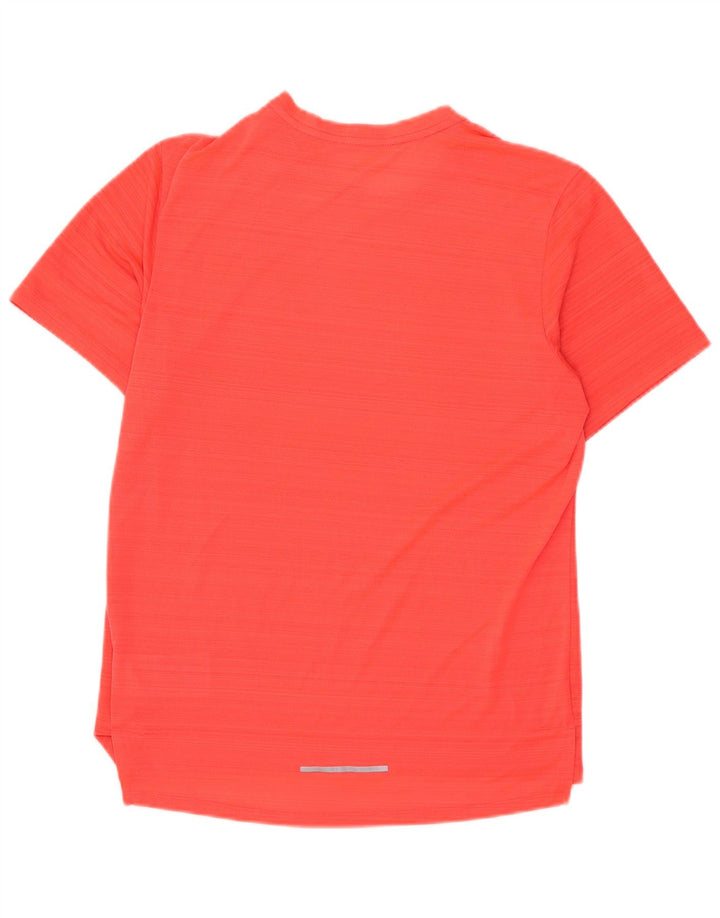 Nike Herre Dri Fit T-shirt Top Lille rødstribet polyester