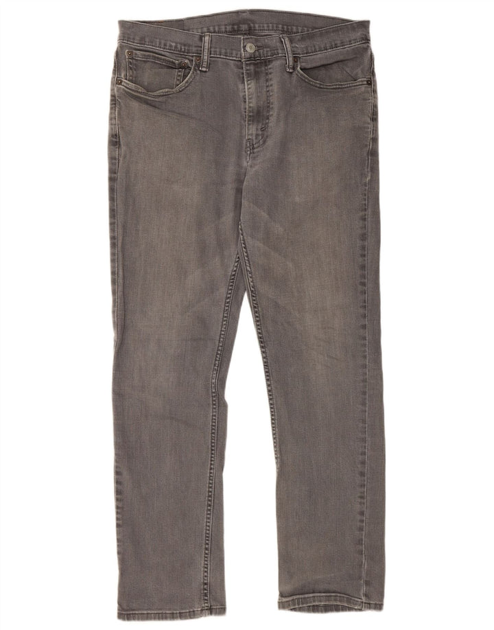 Levi's Herre 511 Slim Jeans W34 L30 Grå Bomuld