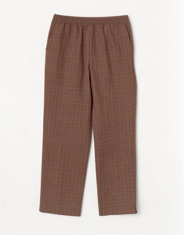 Marks & Spencer Dame Casual Bukser UK 14 Large W34 L27 Brun ternet