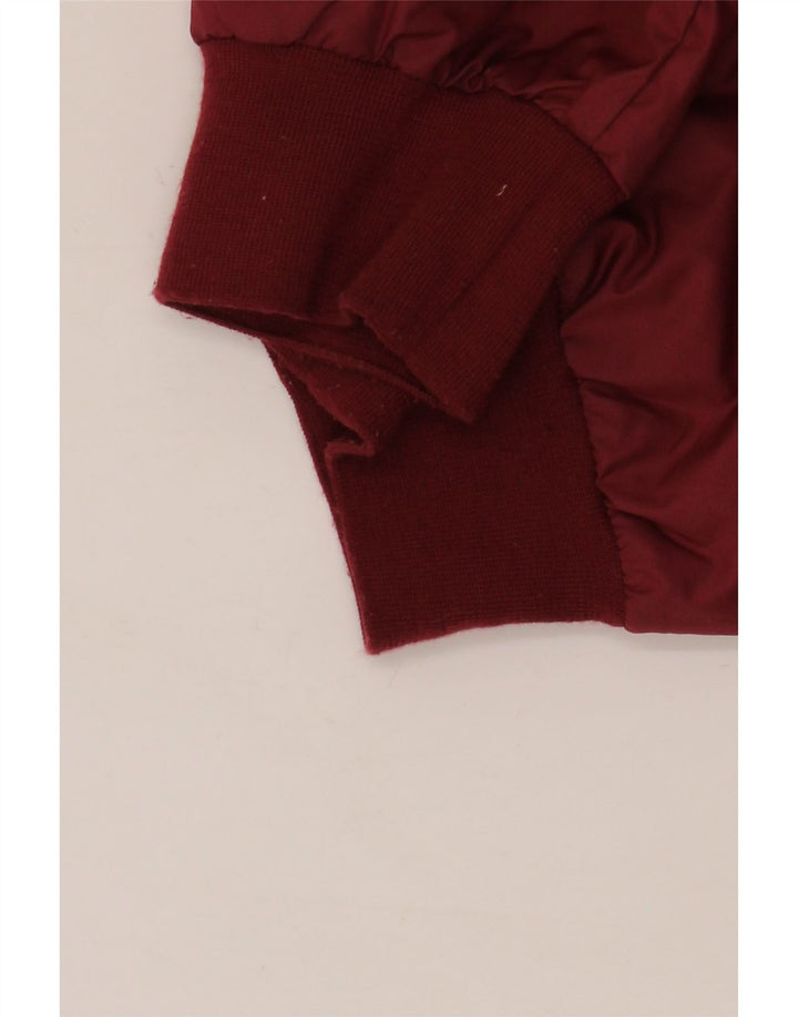 Nike Regnjakke med hætte til drenge 10-11 år Medium Rød Colourblock Polyester