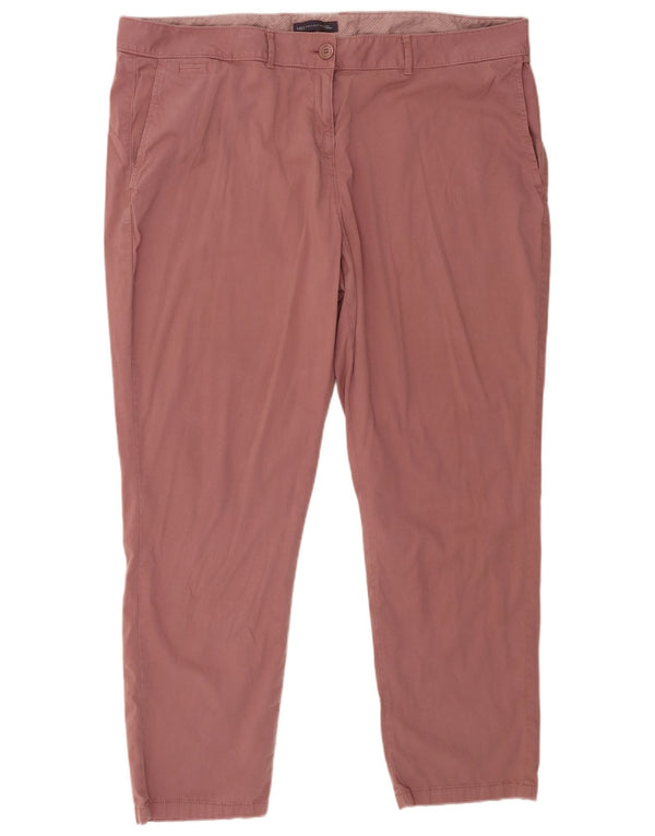 Marks & Spencer Skinny Chinobukser til kvinder UK 22 3XL W42 L29 Lilla