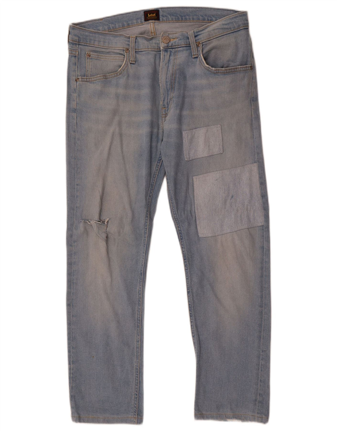 Lee Herre Luke Slim Jeans W32 L27 Blå Bomuld