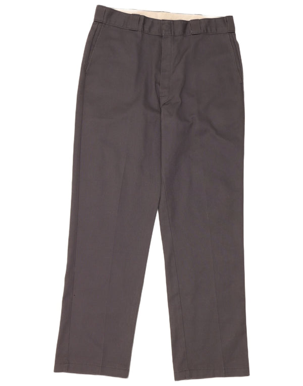 Dickies Straight Chino-bukser til mænd W34 L33 Marineblå