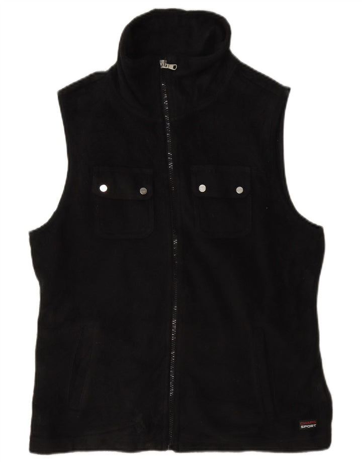 Chaps Dame Fleece Gilet UK 14 Medium Sort