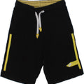 LOTTO Boys Graphic Sport Shorts 7-8 Years Black Cotton | Vintage Lotto | Thrift | Second-Hand Lotto | Used Clothing | Messina Hembry 