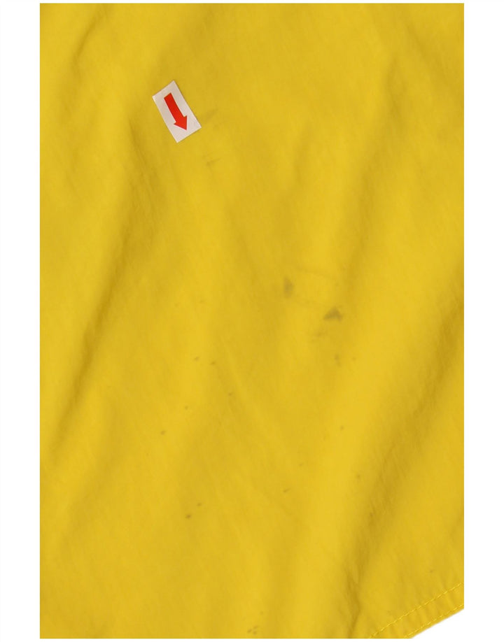 EMPORIO ARMANI Grafiske badeshorts til mænd IT 56 XL Gul polyamid