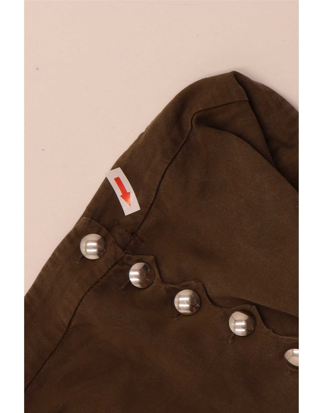 Zara Dame Capri Bukser Large W32 L24 Khaki