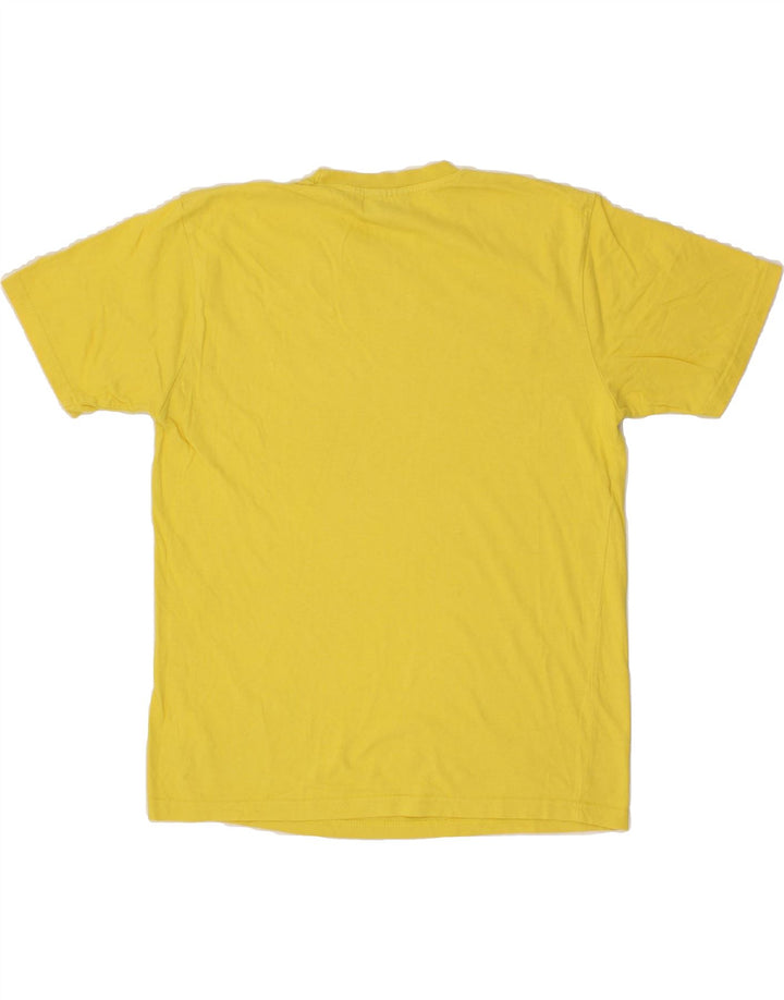 REEBOK Mens T-Shirt Top Large Yellow Cotton Vintage Reebok and Second-Hand Reebok from Messina Hembry 