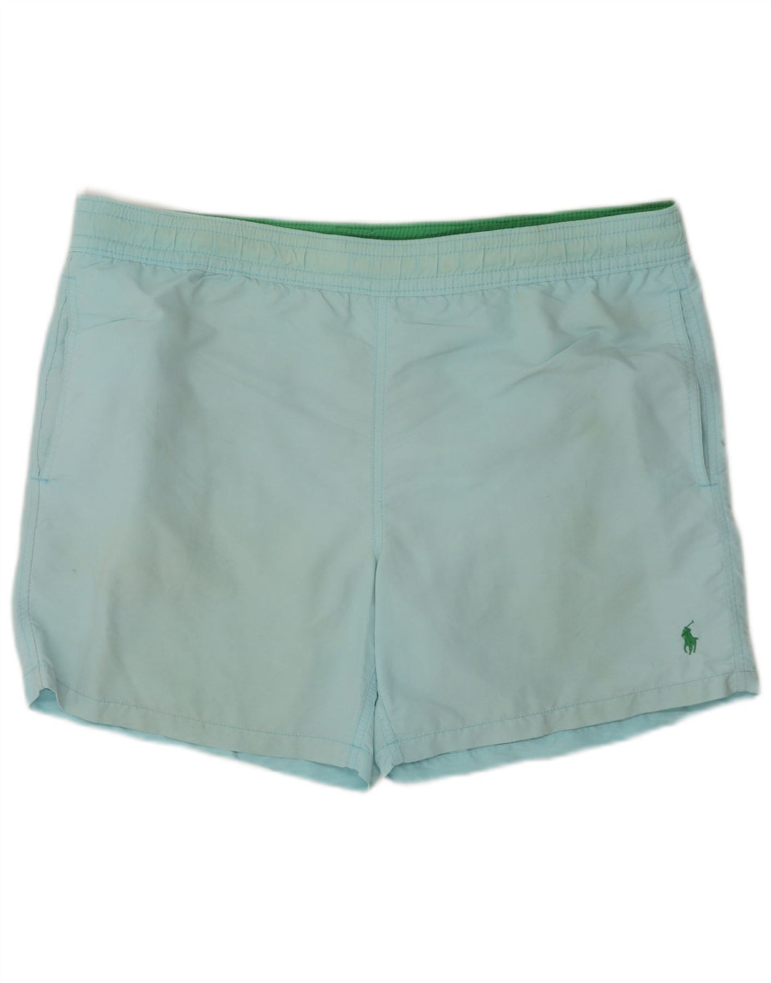 Polo Ralph Lauren Badeshorts til mænd mellemblå nylon