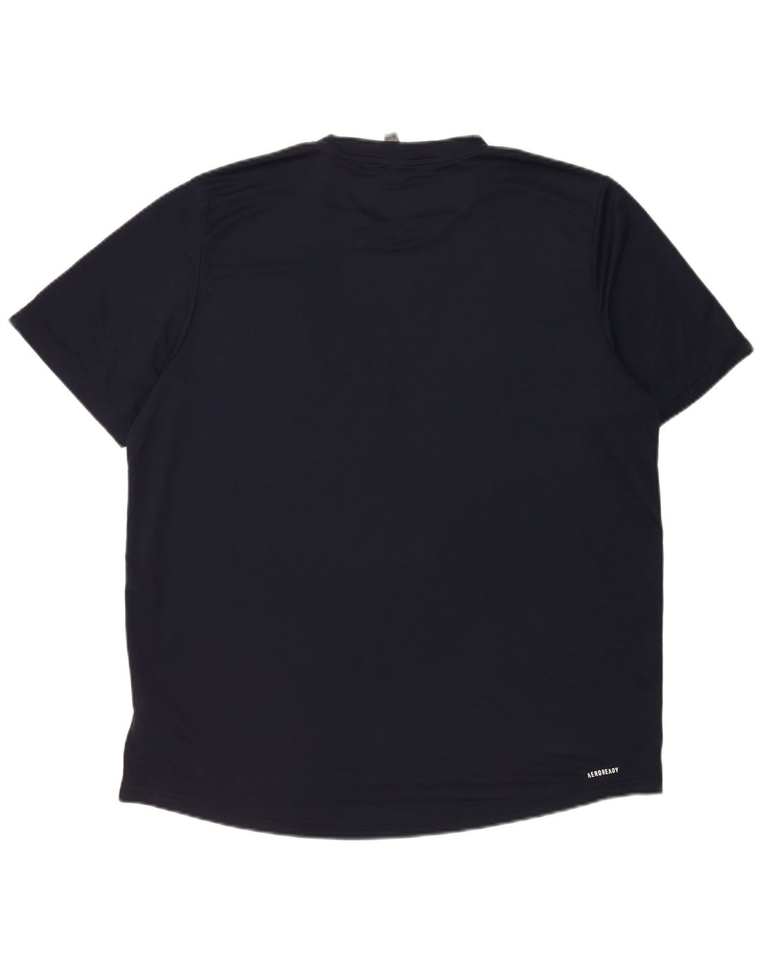 Adidas Herre Aeroready T-Shirt Top XL Navy Blue Polyester