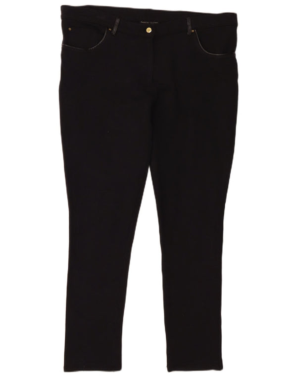 Zara Dame Skinny Casual Bukser Large W30 L27 Sort