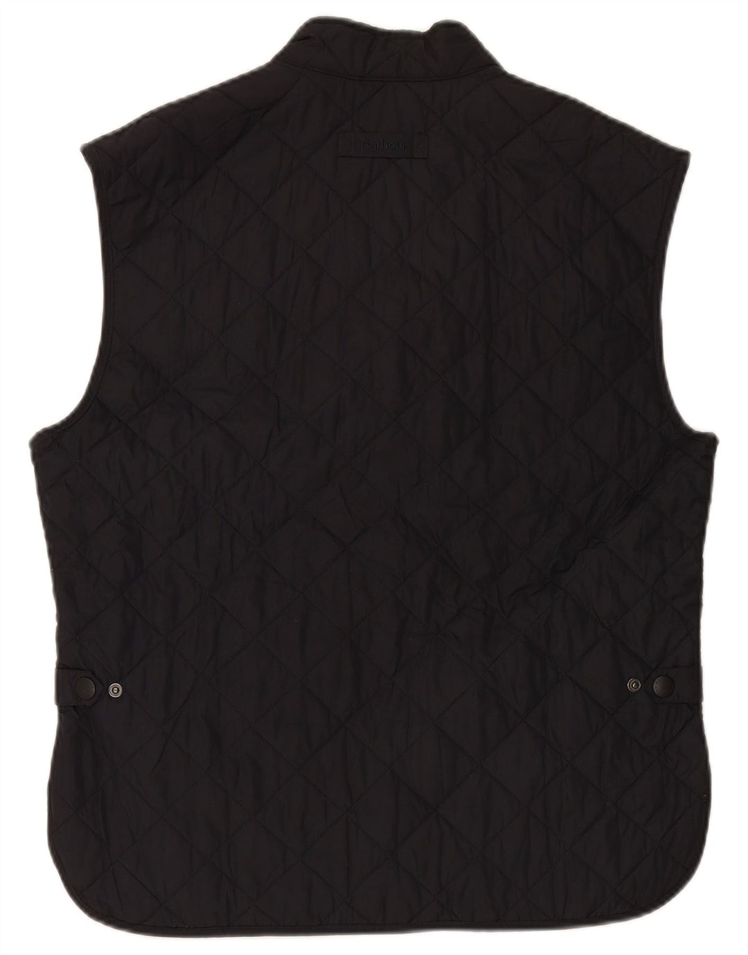 Barbour Womens Quiltet Gilet UK 18 XL Navy Blue Polyester