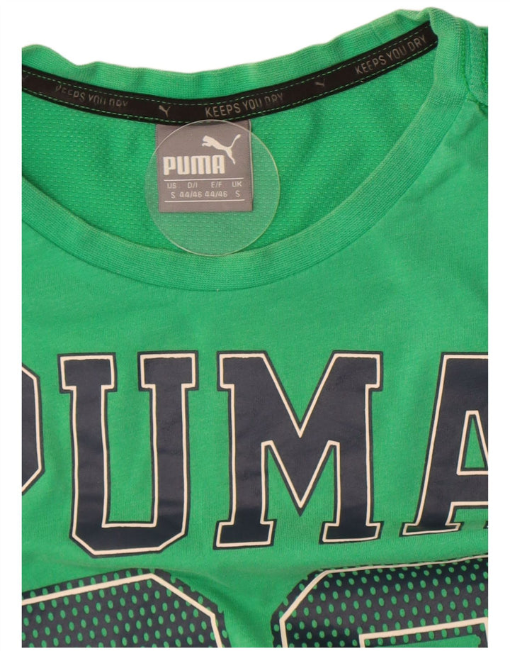 Puma Herre Grafisk T-Shirt Top Lille Grøn