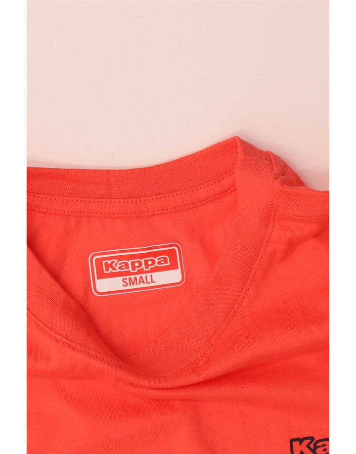 Kappa Herre T-Shirt Top Lille Orange Polyester