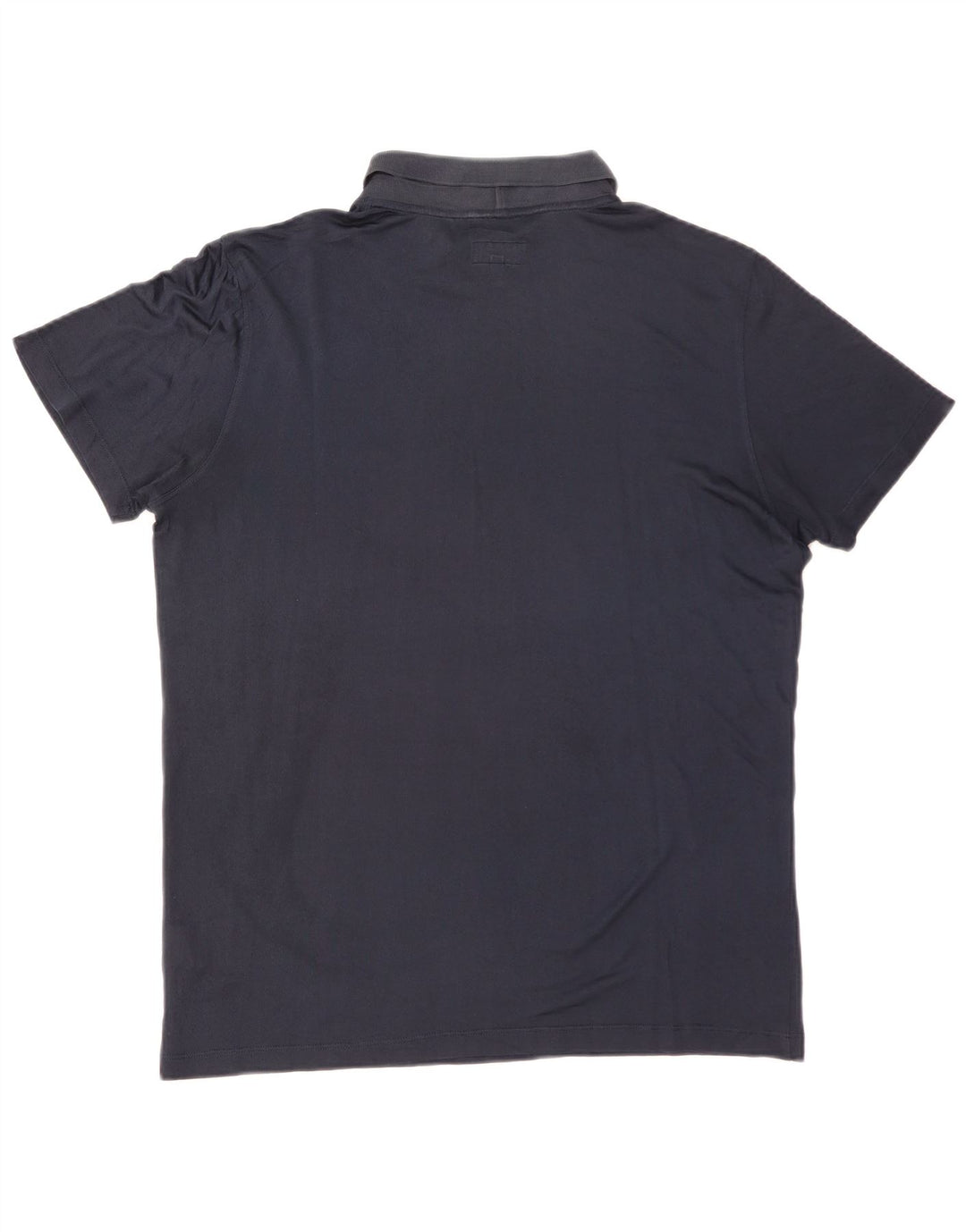GIORGIO ARMANI Poloshirt til mænd IT 50 Medium Marineblå Silke