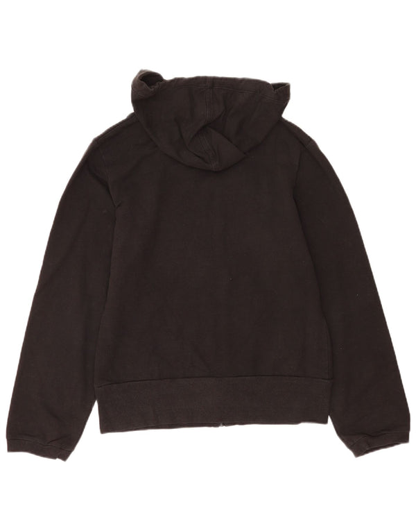 Reebok hættetrøje til kvinder med lynlås UK 12 Medium Sort